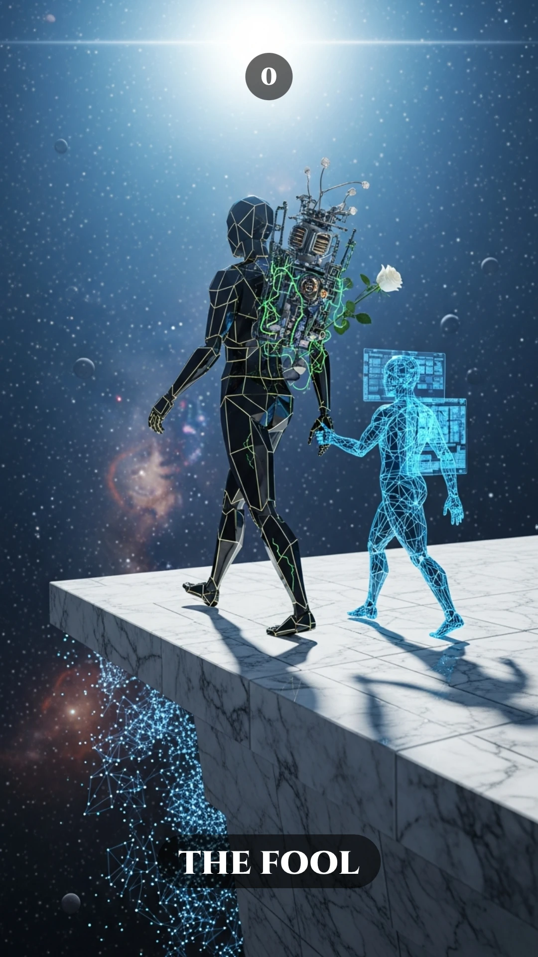 The Fool Alt - Tarot Multiverse Hover Solid